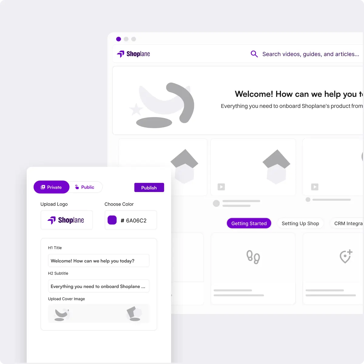 Knowledge base | customer education software